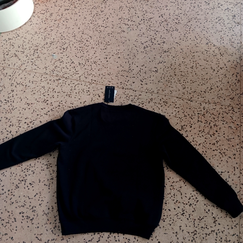 A brand new with tag  unisex pullover med navy blue sweater from denim&flowers